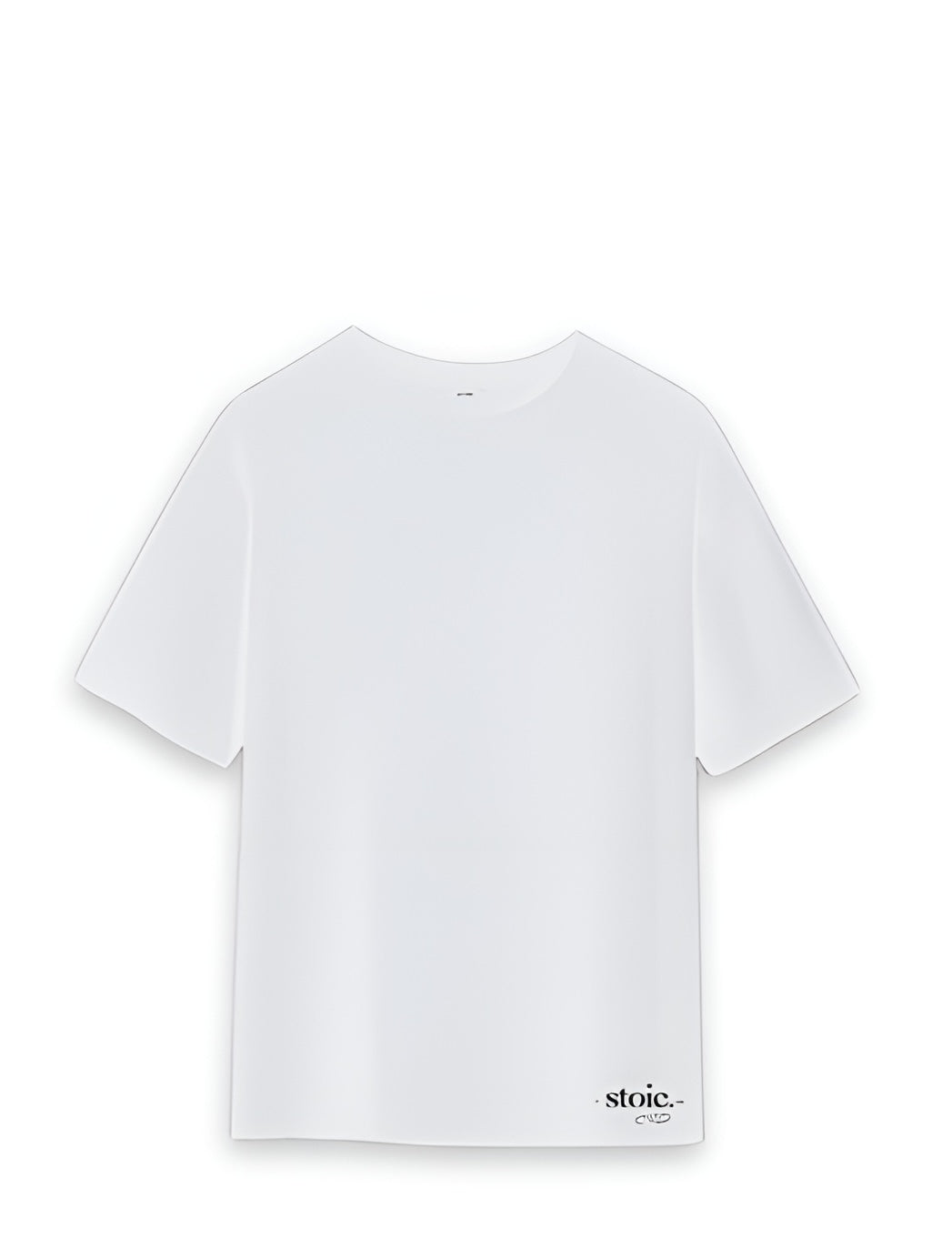 Men's Oversized White Tee